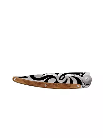 DEEJO | Taschenmesser Wacholderholz Titan TRIBAL 37G | 